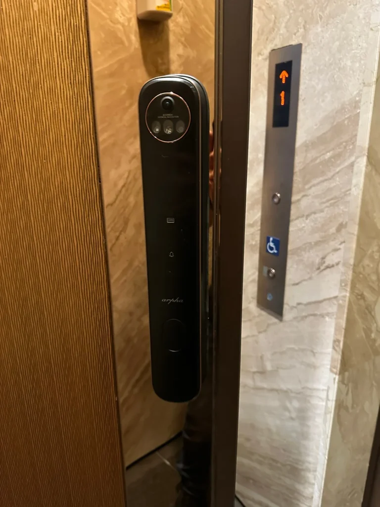 arpha電子鎖安裝(外)